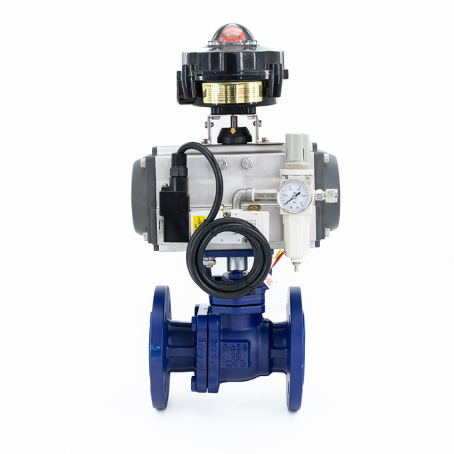 Pneumatic Fluorine Lined Ball Valve