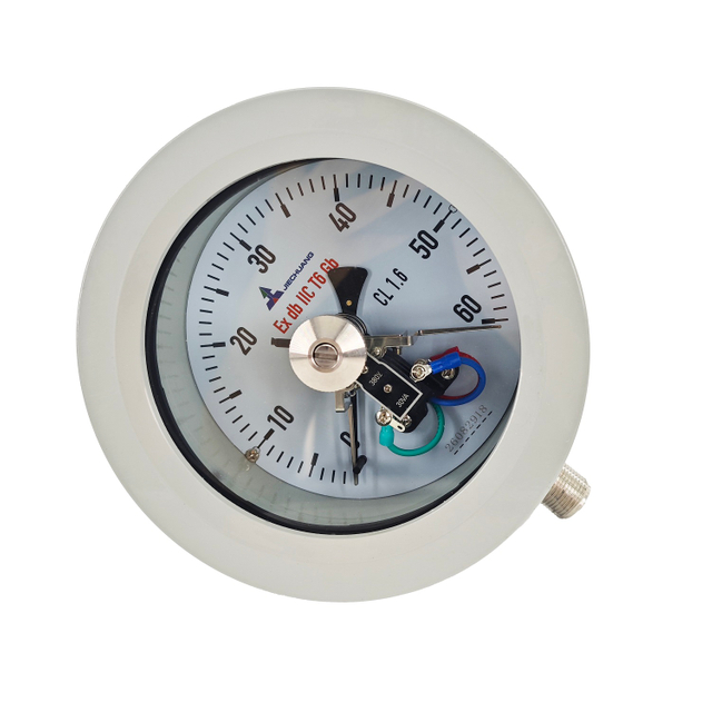 Explosion Proof Electric Contact Pressure Gauge 150mm 60MPa 