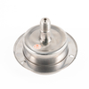 Stainless Steel Shock Resistant Pressure Gauge with Panel Mount