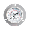 Dual Scale Panel Mount Shock Resistant Stainless Steel Pressure Gauge