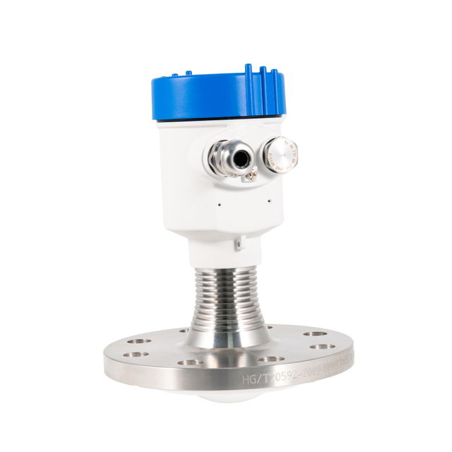 80GHz Radar Level Transmitter with PTFE Antenna for Corrosive Liquid Measurement