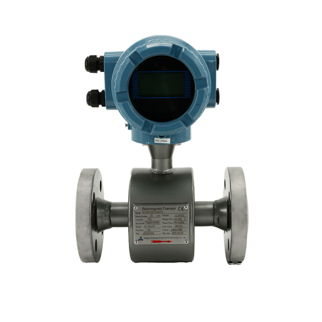 High Pressure Corrosion Resistant Electromagnetic Flow Meter with PFA Lining 