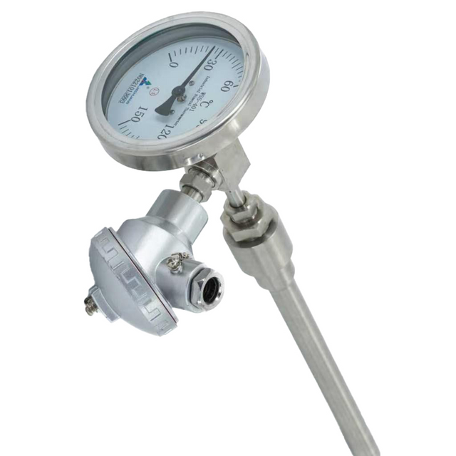Remote Type Bimetal Thermometer with Transmitter Output