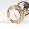 Flanged Anti-Corrosion Bimetal Thermometer with Sintered PTFE Lining