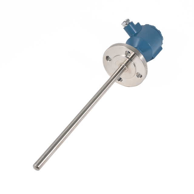 CREPITUS Probatur Pt100 RTD Temperature Sensor cum Flange et Praesidium Tube