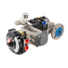 Pneumatic Stainless Steel On-off Ball Valve with Flange Connection