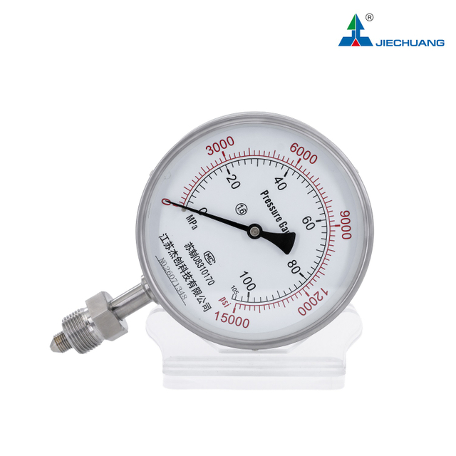 Dual Scale High Pressure Gauge 0-105 MPa 15000 Psi
