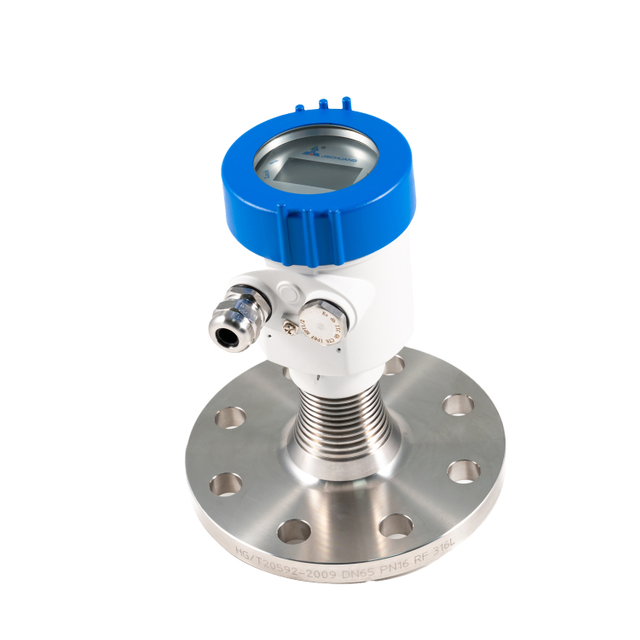 80GHz Radar Level Transmitter with PTFE Antenna for Corrosive Liquid Measurement