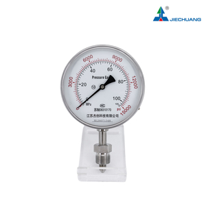Dual Scale High Pressure Gauge 0-105 MPa 15000 Psi