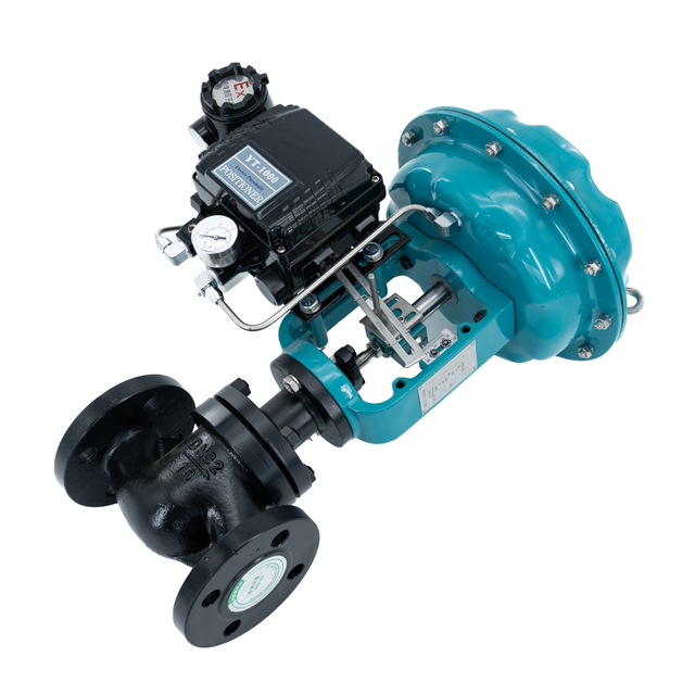 Top-Guided Pneumatic Diaphragm Control Valve with Diaphragm Actuator