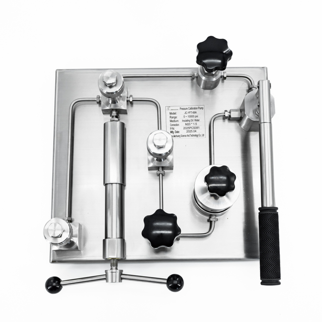 Portable 0-10000psi Hydraulic Pressure Calibration Pump