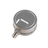 0~100kPa All Stainless Steel Liquid Filled Vibration Resistant Pressure Gauge 