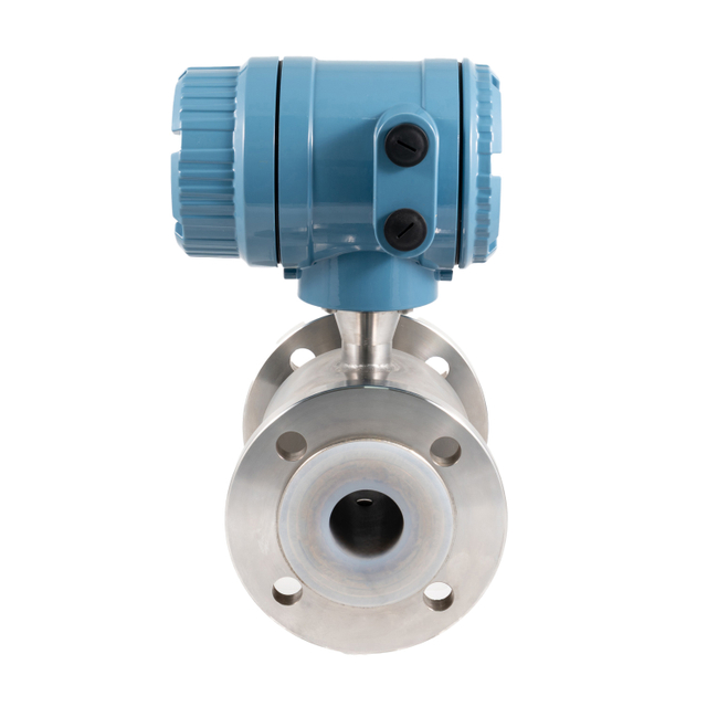 Explosion Proof Stainless Steel DN50 Integrated Electromagnetic Flow Meter with PTFE Lining