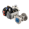 Pneumatic Stainless Steel On-off Ball Valve with Flange Connection
