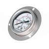 Dual Scale Panel Mount Shock Resistant Stainless Steel Pressure Gauge