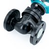 Top-Guided Pneumatic Diaphragm Control Valve with Diaphragm Actuator