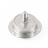 Dual Scale Panel Mount Shock Resistant Stainless Steel Pressure Gauge